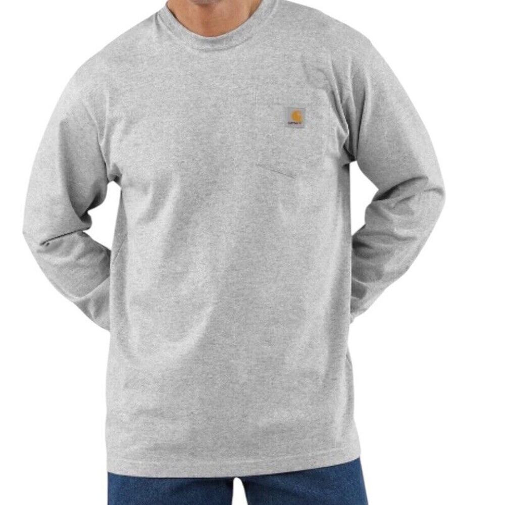 Carhartt Men’s Long sleeve Shirt Pocket 2XL Loose Fit Blue Size XXL NWT